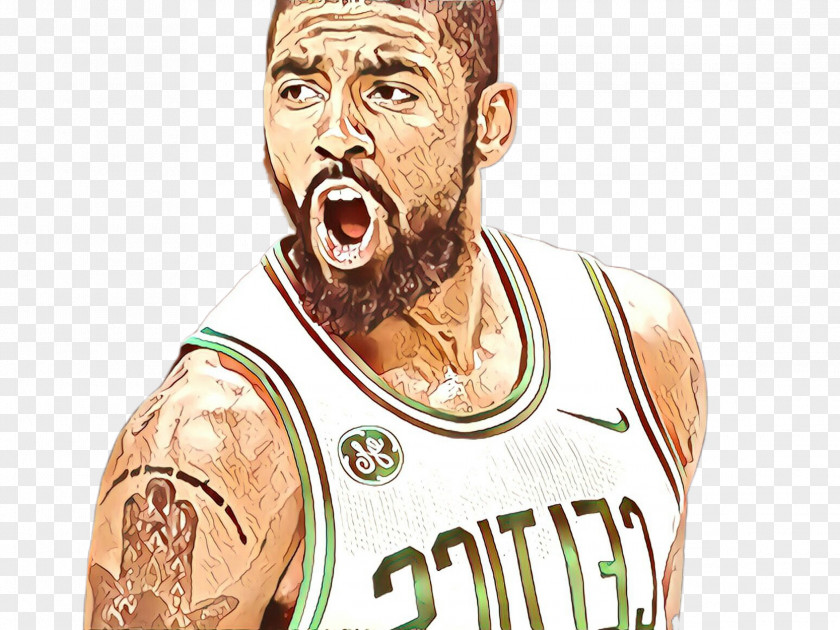 Ball Game Player Beard Sports Cartoon Font PNG