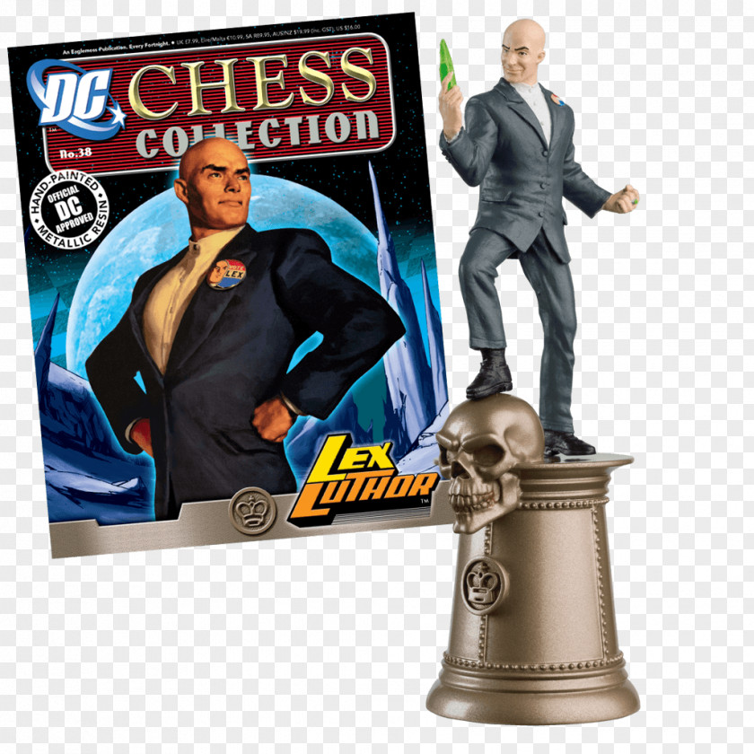 Chess Lex Luthor Doomsday Wonder Woman Action & Toy Figures PNG