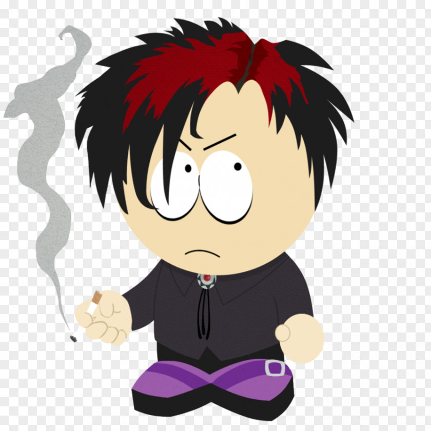 Goth Kids 3: Dawn Of The Posers Kyle Broflovski Eric Cartman Stan Marsh Kenny McCormick PNG