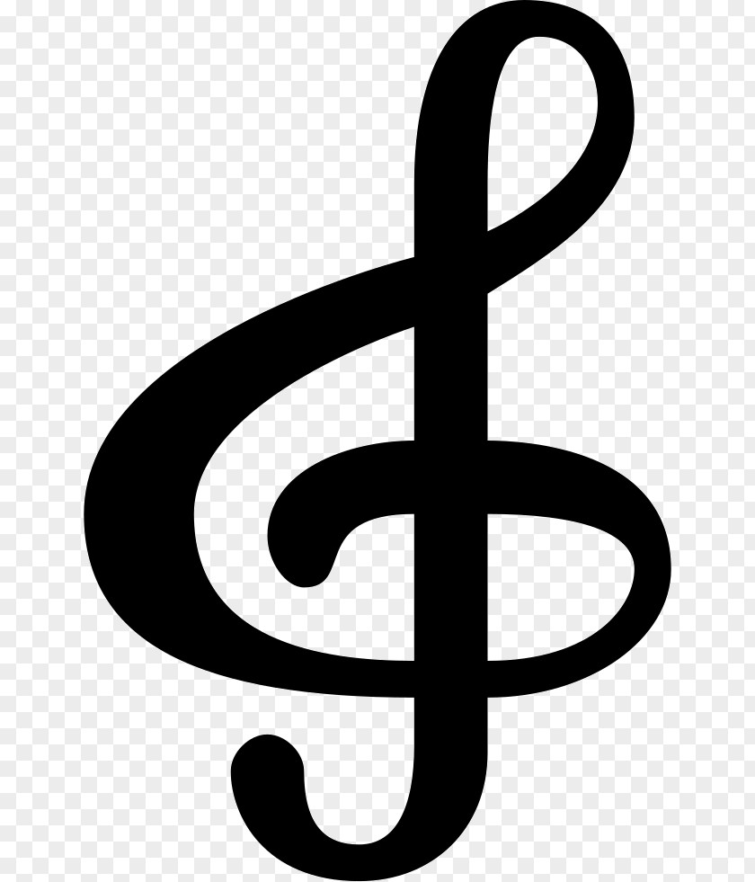 Musical Note Clef G Treble PNG
