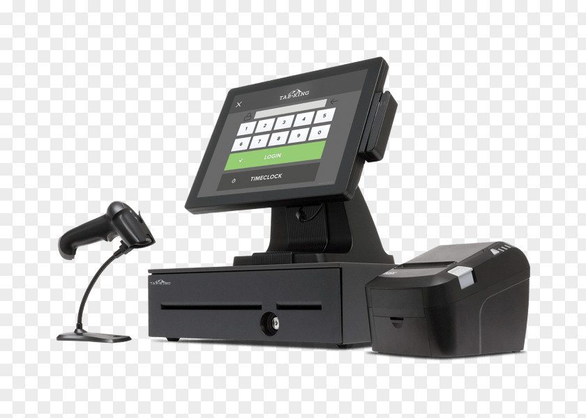 Point Of Sale Cash Register Sales Information Barcode Scanners PNG