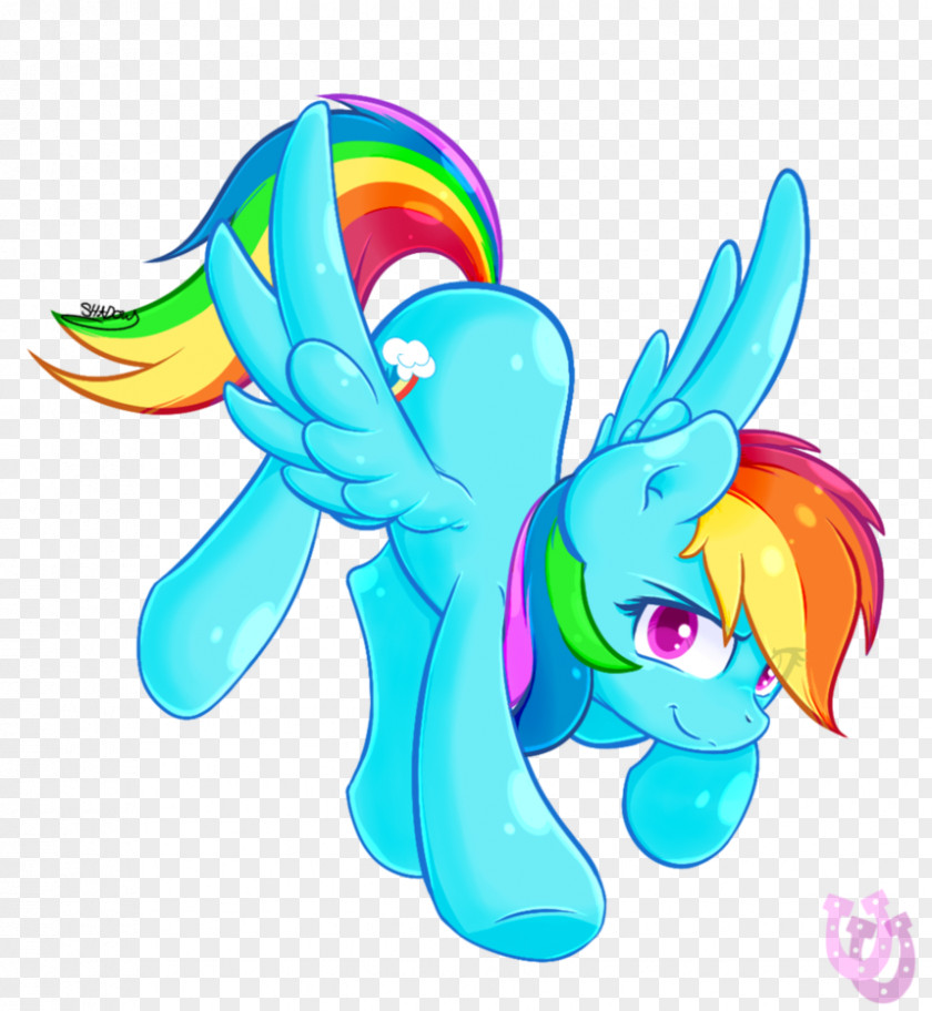 Rainbow Night Dash DeviantArt PNG