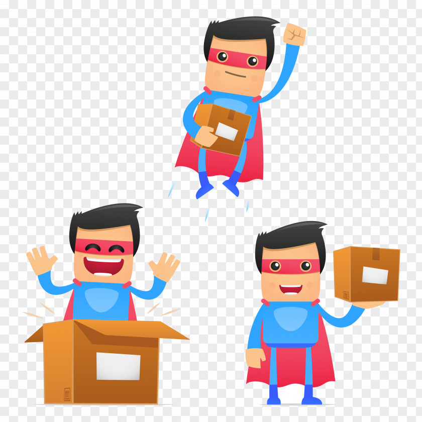 Superman Cartoon Express Clark Kent Superhero Illustration PNG