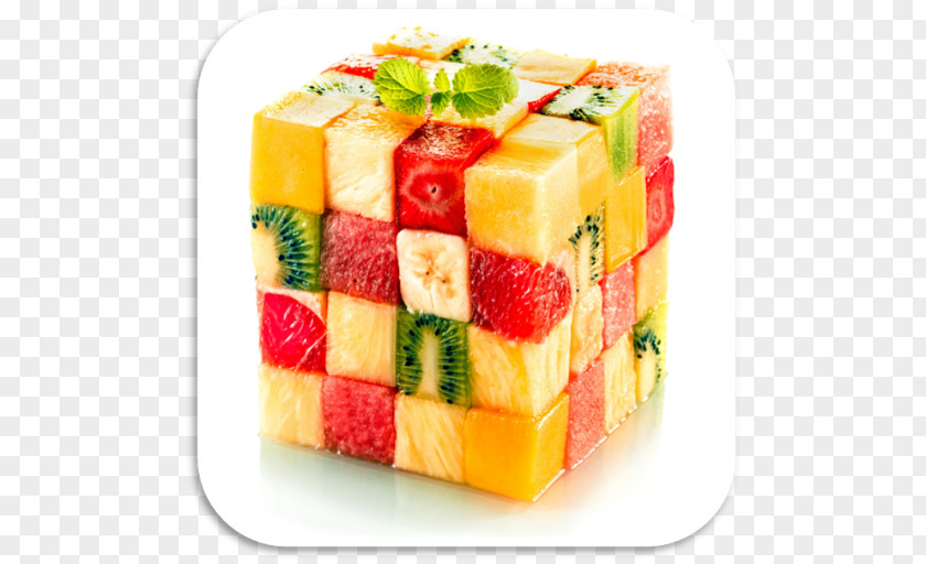 Cube Fruit Salad Rubik's Tutti Frutti PNG