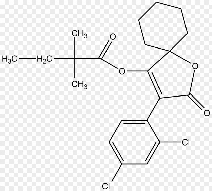 Fen Spirodiclofen Portuguese Wikipedia Acaricide PNG