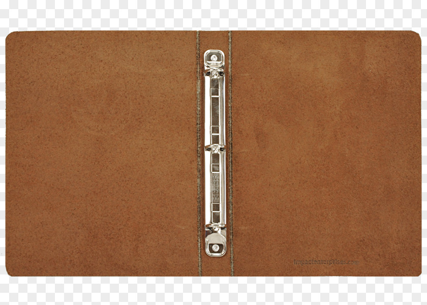 Genuine Leather Material Brown Rectangle Brand PNG