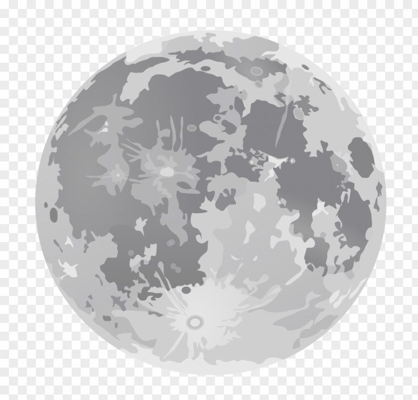 Moon Full Clip Art PNG