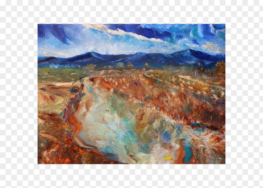 Painting Landscape Oil Artist PNG