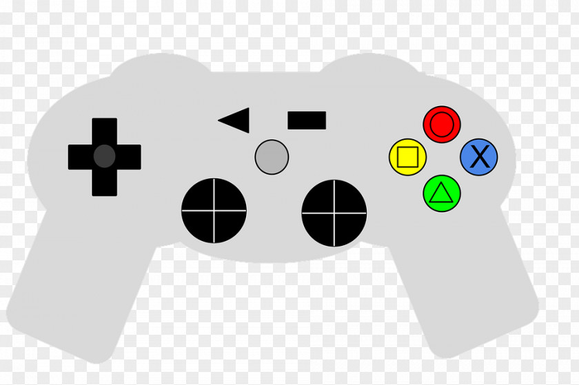 Playstation PlayStation Game Controllers Video Black PNG