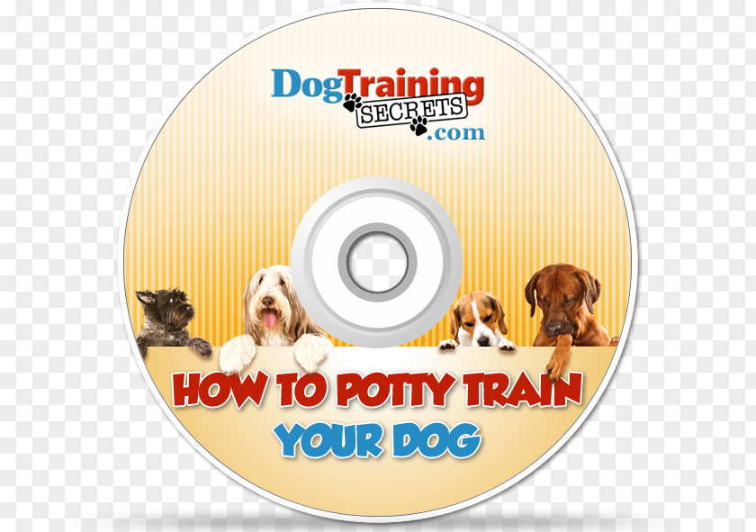 Potty Training Dog Compact Disc Logo Pet Toilet PNG