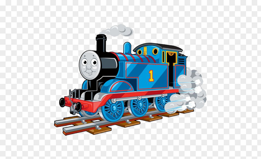 Cartoon Train Thomas Tank Locomotive Steam Clip Art PNG