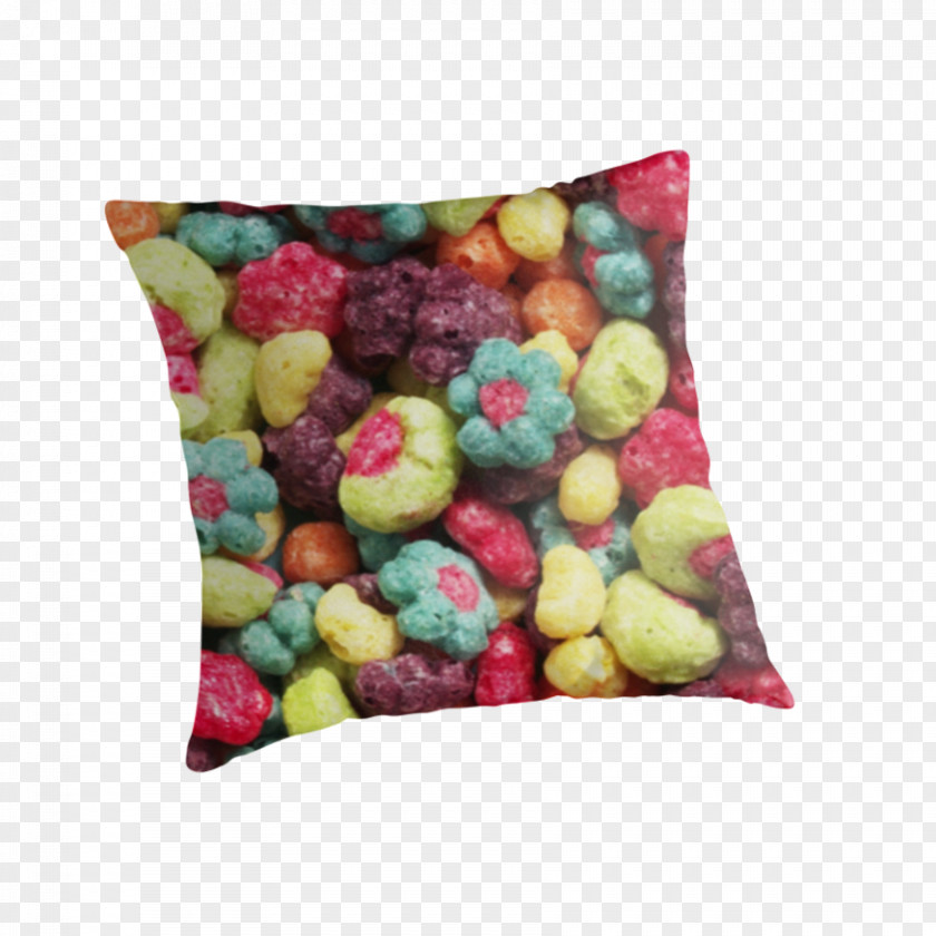 Cereal Fruit Loops Throw Pillows Cushion T-shirt PNG