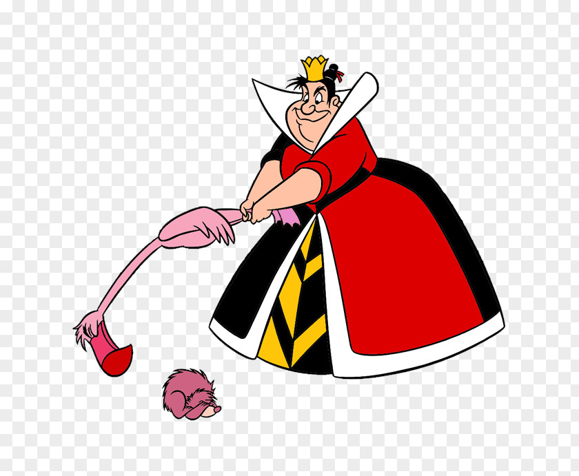Crouquet Cartoon Queen Of Hearts Alice's Adventures In Wonderland King Red PNG
