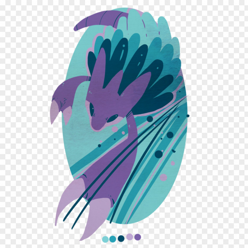 E-Day Illustration Graphics Fish Design Turquoise PNG