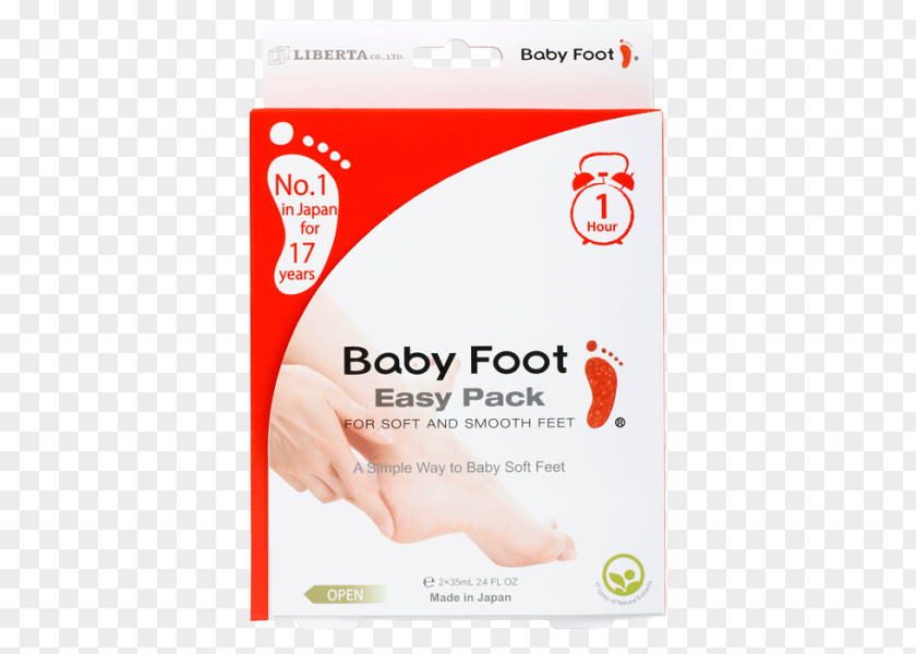 Foot Baby Easy Pack Exfoliation Skin Infant PNG