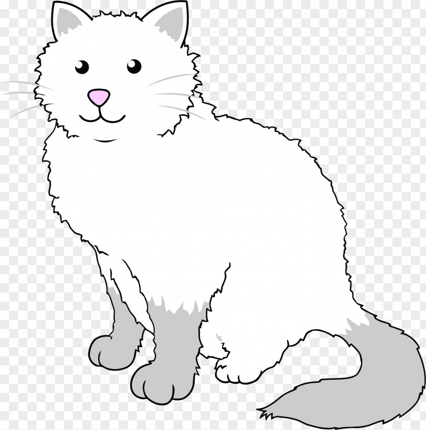Kitten Siamese Cat Drawing Cartoon Clip Art PNG