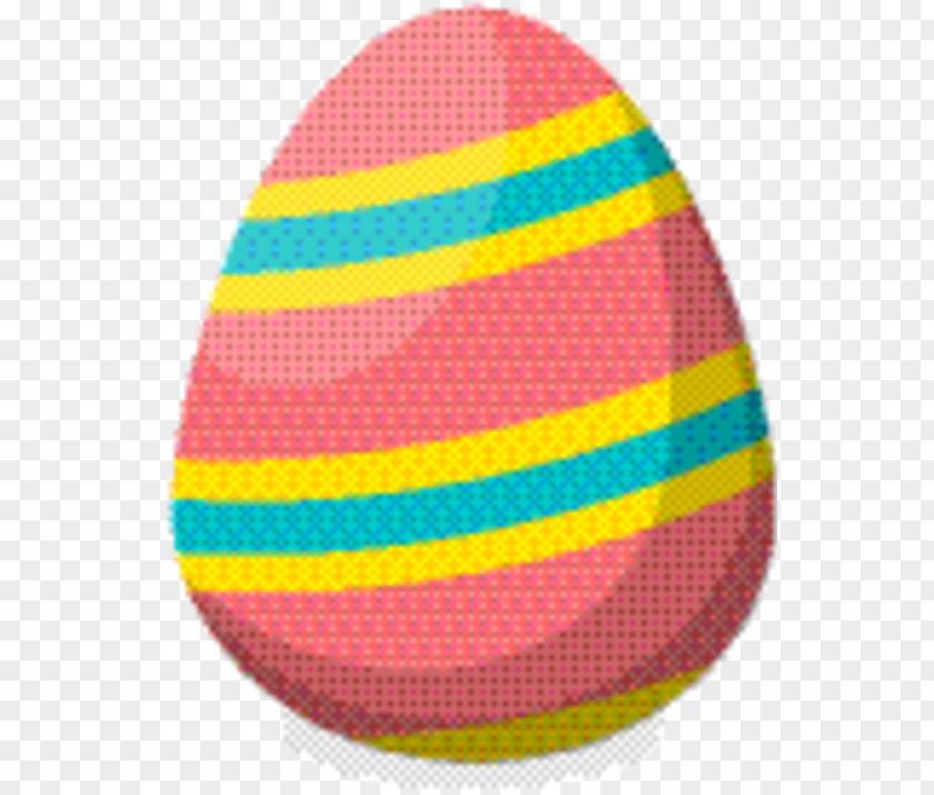 Magenta Oval Easter Egg Background PNG