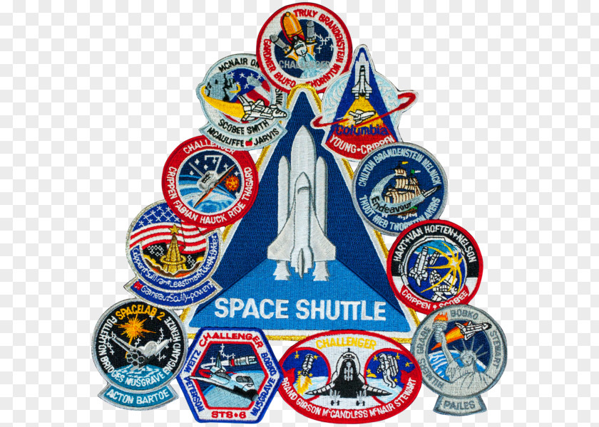 Nasa Space Shuttle Program Kennedy Center Mission 2007 International Station Patch PNG