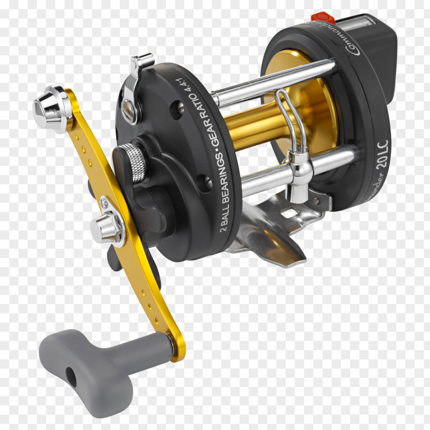 Penn Reels Fishing Bobbin Okuma Coldwater Linecounter Trolling Reel PNG