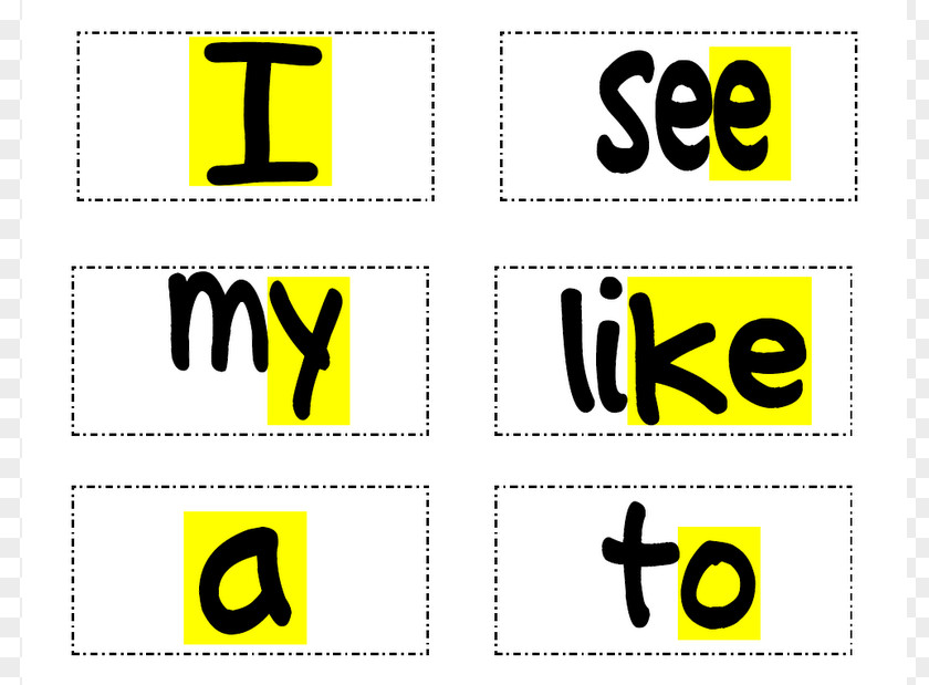 Pictures For Kindergarten Sight Word Dolch List Clip Art PNG