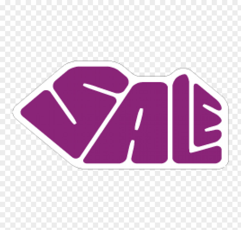 Sales Sticker Logo Pink M Brand Font PNG