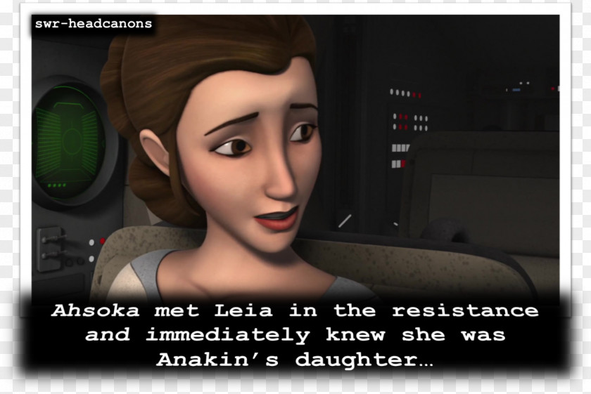 Star Wars Carrie Fisher Leia Organa Anakin Skywalker Ahsoka Tano PNG