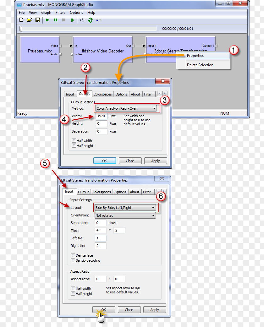 Anaglyph 3D Computer Program Line Point Web Page PNG