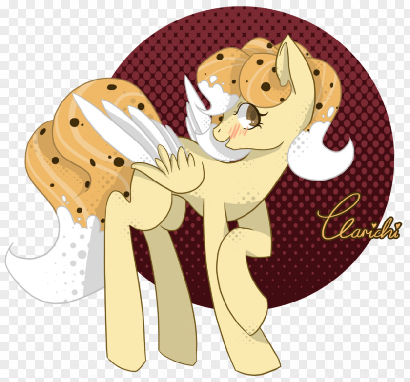 Choco Chips Horse Cat Cartoon Ice Cream PNG