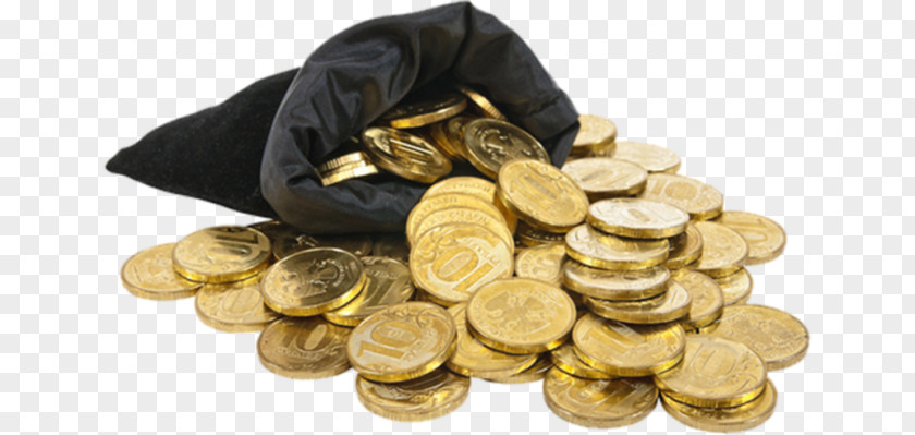 Coin Money Bag Gold Clip Art PNG