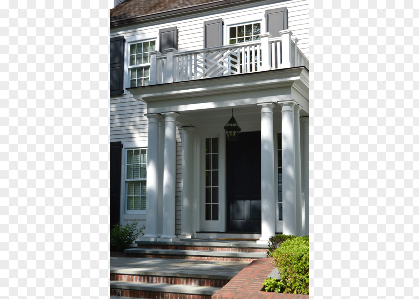 Column Porch House Portico Door PNG