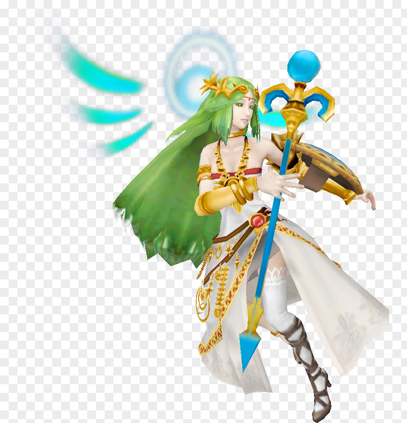 Nintendo Super Smash Bros. For 3DS And Wii U Kid Icarus Palutena Melee Rendering PNG