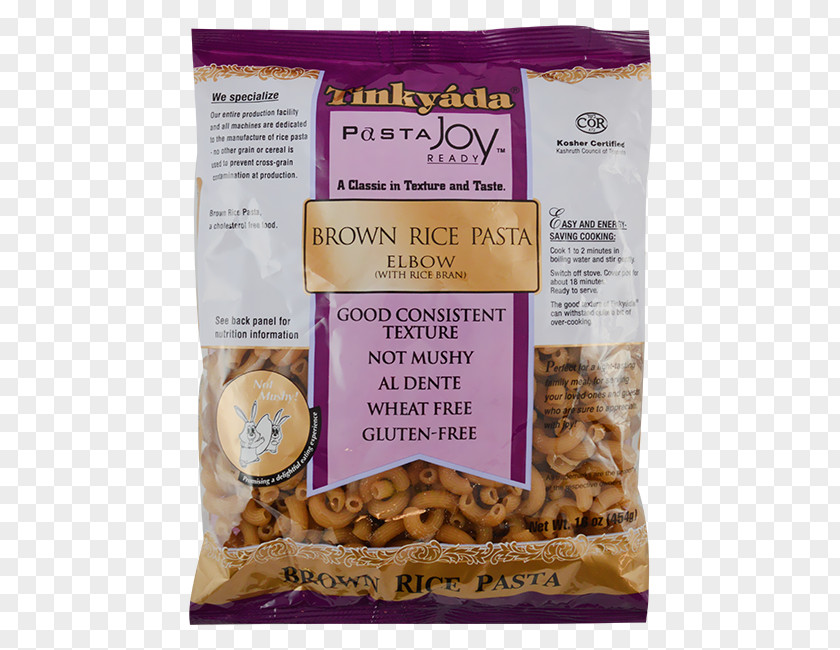 Sack Rice Pasta Fusilli Food Directions Inc Macaroni Brown PNG