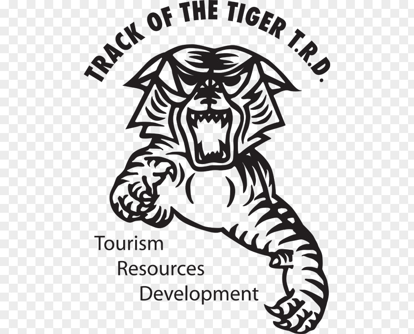 Tiger Track Of The T.R.D.Co.,Ltd Team Building Clip Art PNG