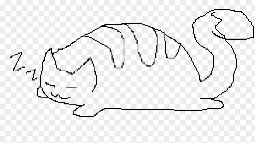 Cat Line Art Finger Drawing Clip PNG
