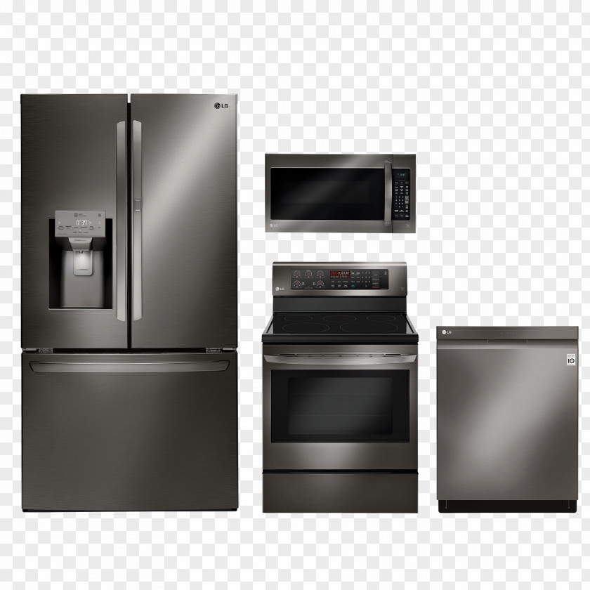 Kitchen Appliances Home Appliance Internet Refrigerator Major Stainless Steel PNG