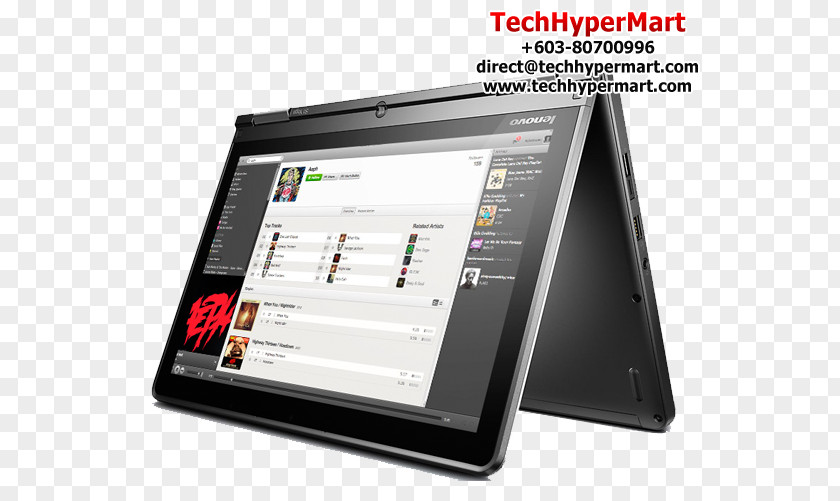 Lenovo ThinkPad S1 Yoga T440 Touchscreen 2-in-1 PC PNG