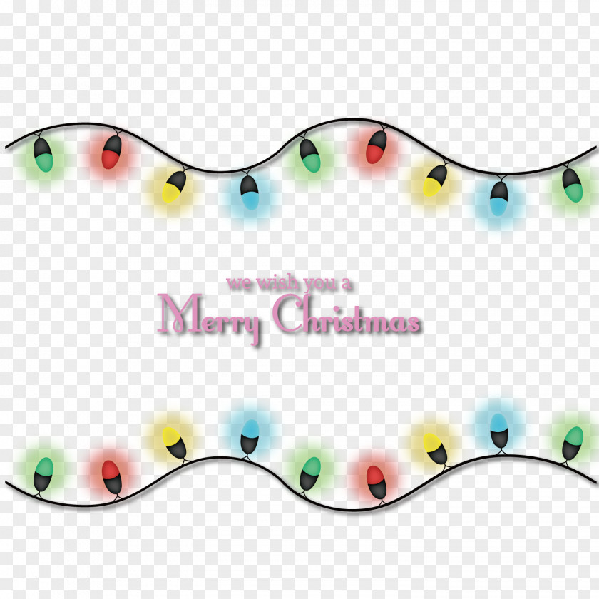 Merry Christmas Lights Light-emitting Diode PNG