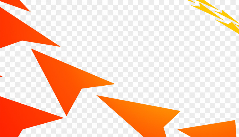 Orange Arrow PNG