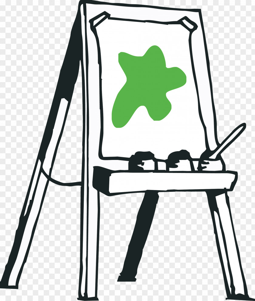 Painting Easel Artist Clip Art PNG