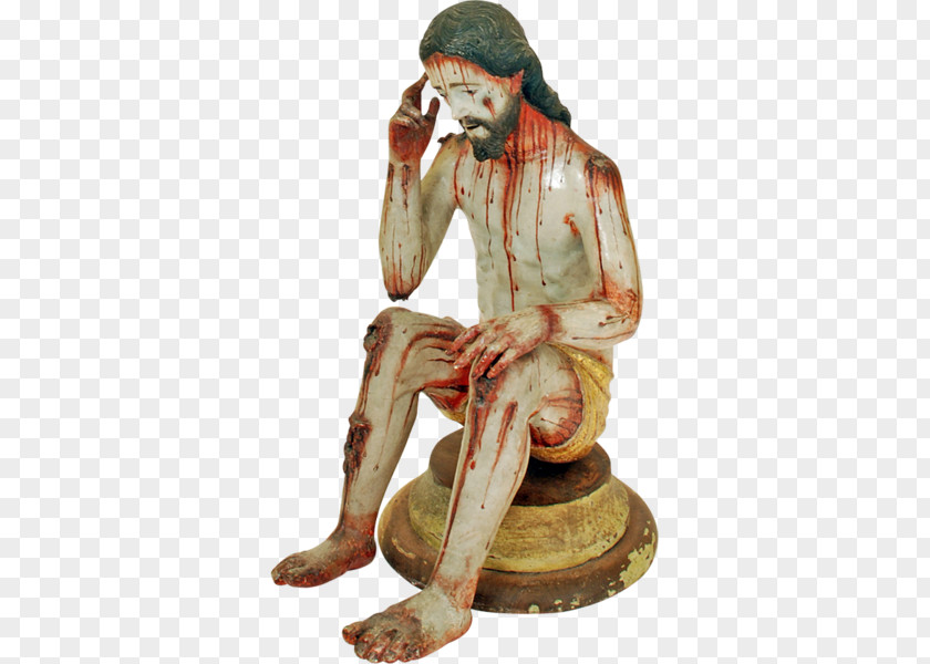 Continental Carved Statue Figurine PNG