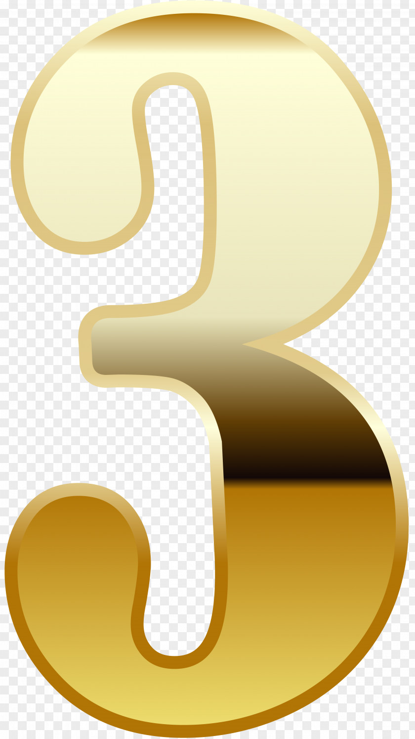 Gold Number Donald Duck Clip Art PNG