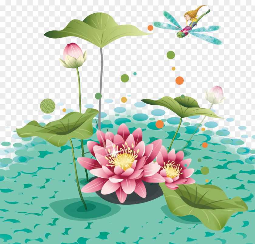 Lotus Material Download Adobe Illustrator PNG