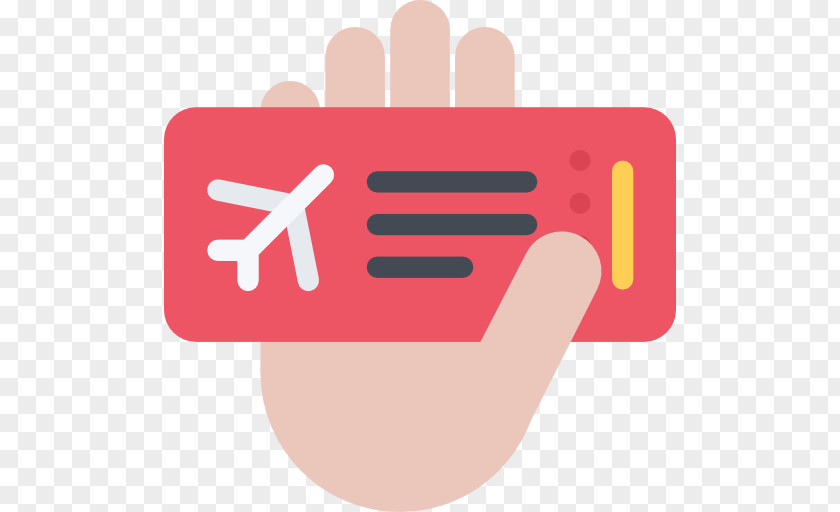 Airplane Ticket Airline Travel PNG