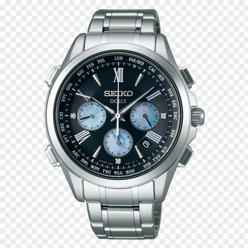 Alarm Watch Casio Edifice Oceanus Chronograph PNG