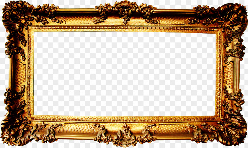 Brown Frame Europe Photography PNG
