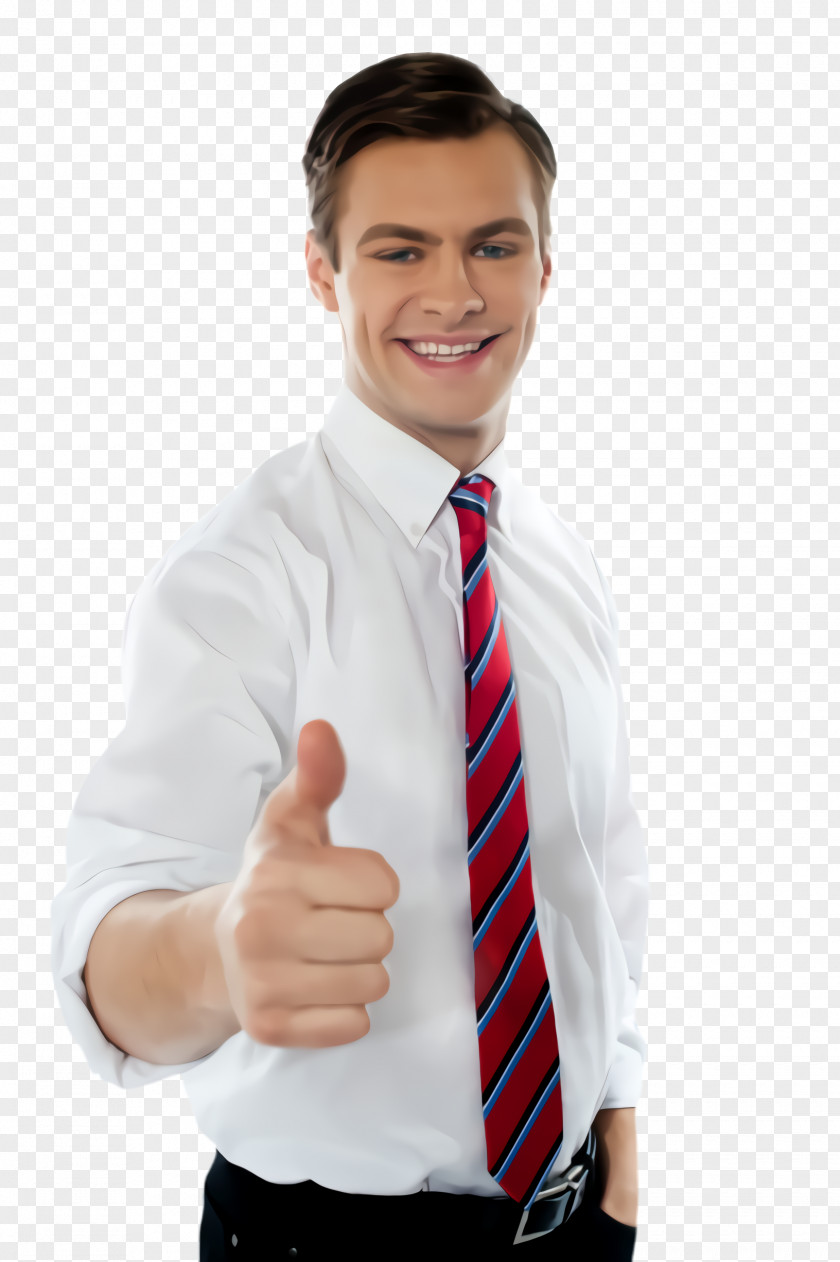 Business Formal Wear Finger Gesture Tie Thumb Arm PNG