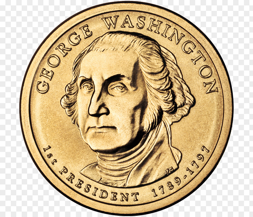 Coin Image United States Dollar Presidential $1 Program PNG
