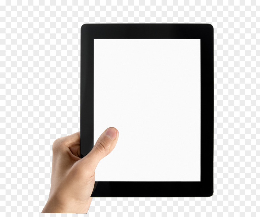Holding A Tablet Microsoft PC IPad Computer PNG