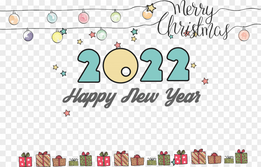 2022 Happy New Year PNG