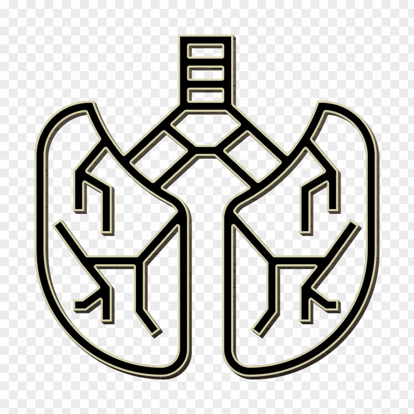 Coloring Book Logo Air Icon Anatomy Lungs PNG